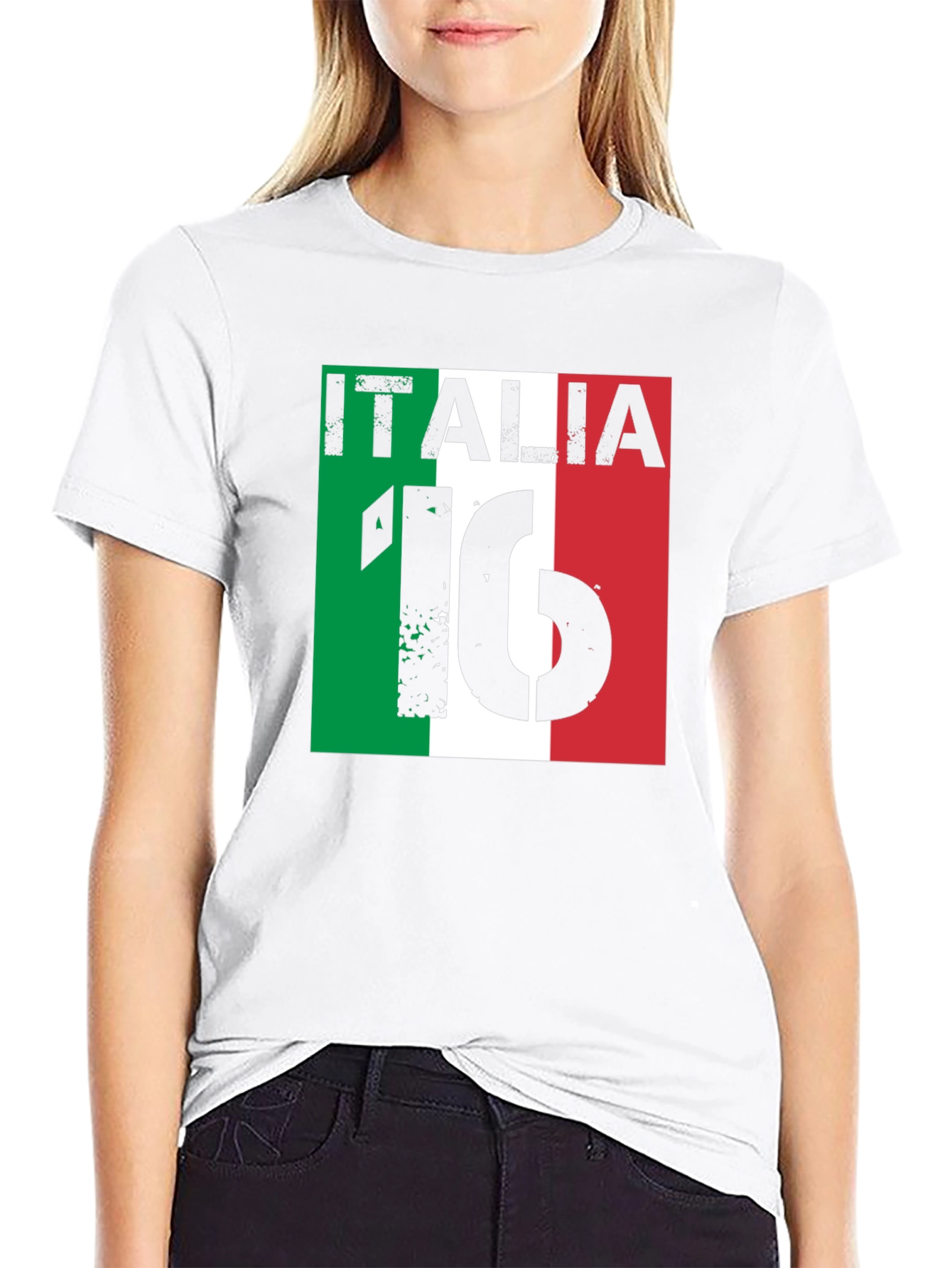 Italia T-Shirt - Italian Flag Design