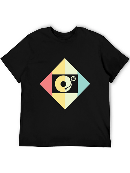 Retro Turntable Graphic Tee