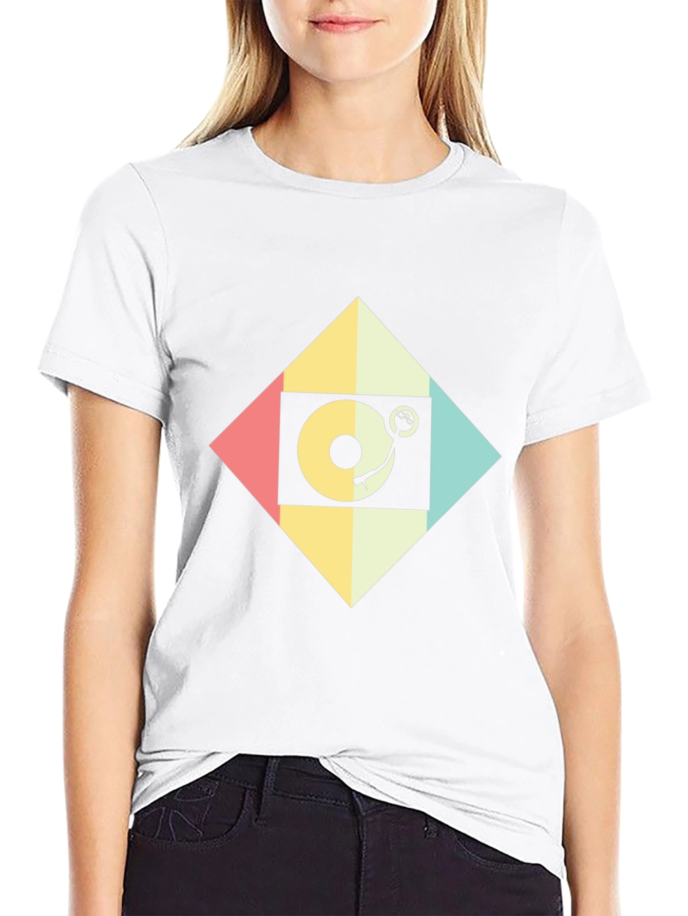 Retro Turntable Graphic Tee