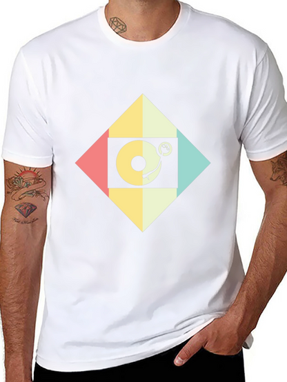 Retro Turntable Graphic Tee