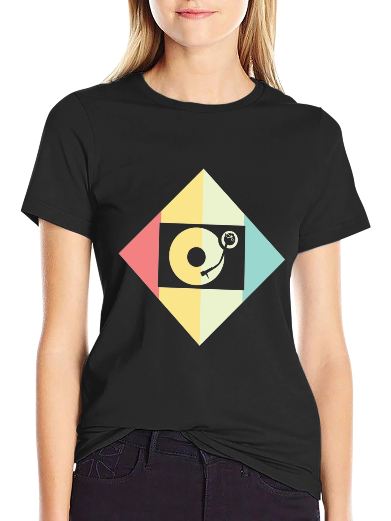 Retro Turntable Graphic Tee