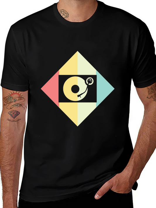 Retro Turntable Graphic Tee