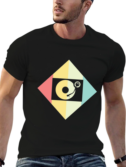 Retro Turntable Graphic Tee