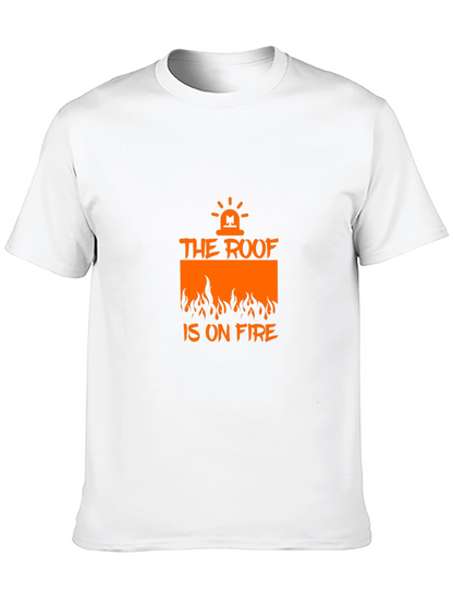 The Roof is on Fire Graphic Tee
