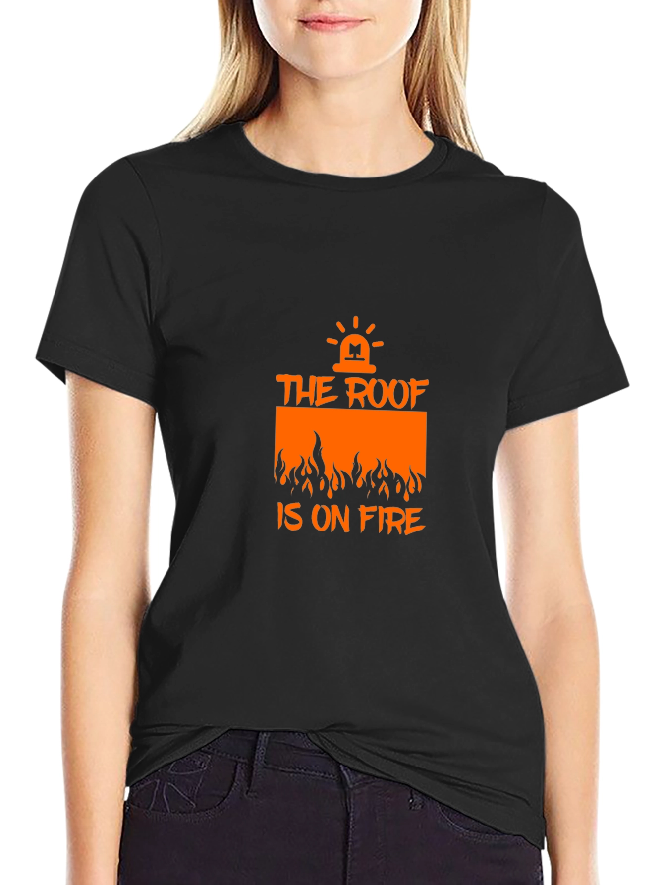 The Roof is on Fire Graphic Tee