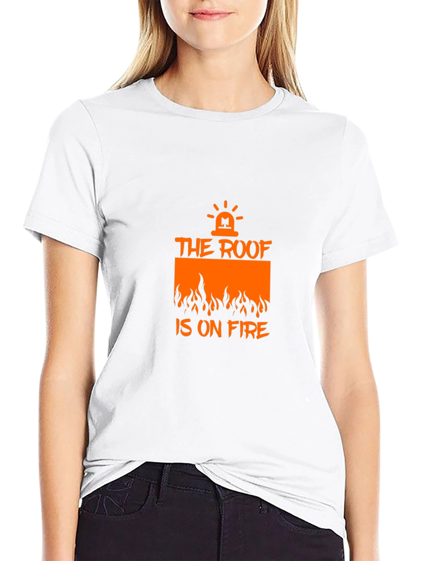 The Roof is on Fire Graphic Tee