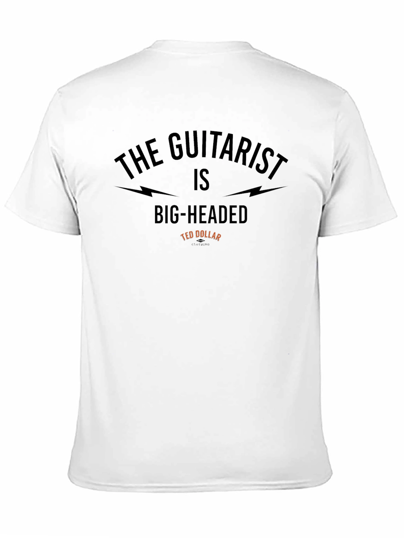 The Guitarist Is Big-Headed Mens Tee