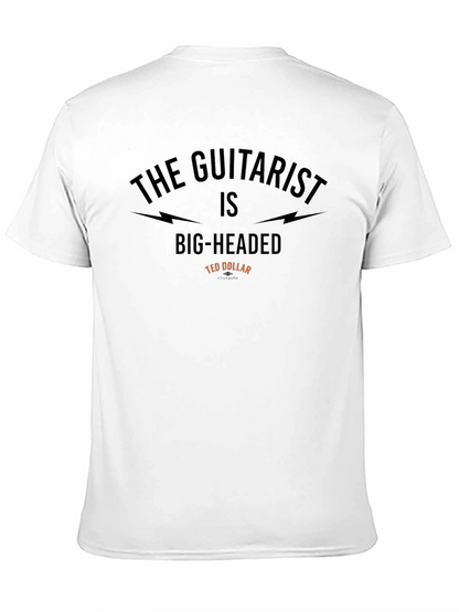 The Guitarist Is Big-Headed Mens Tee