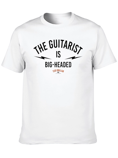 The Guitarist Is Big-Headed Mens Tee