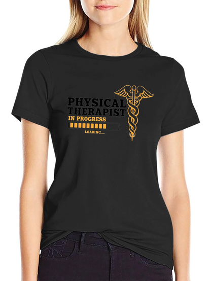 Physical Therapist in Progress Loading T-Shirt