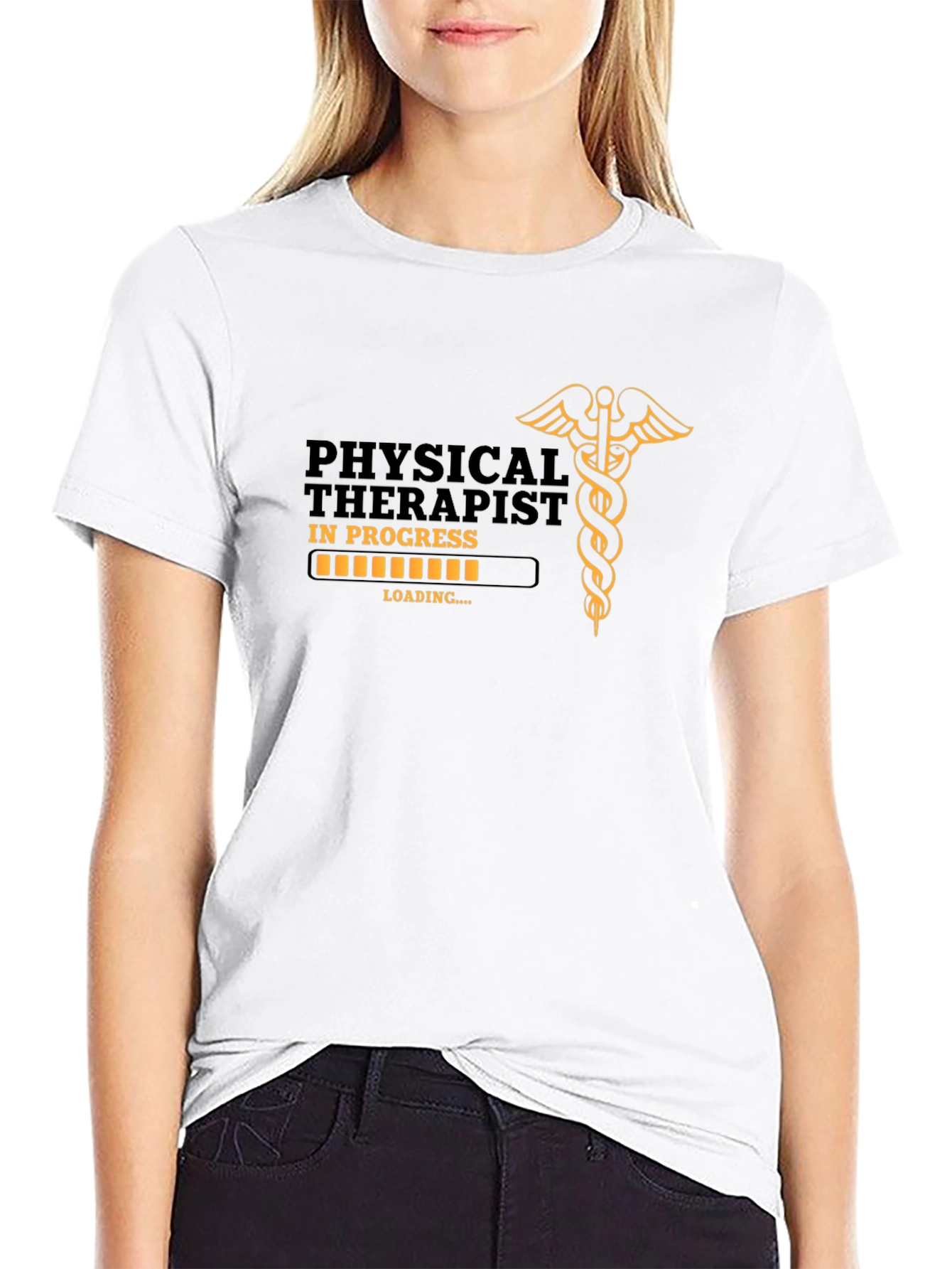 Physical Therapist in Progress Loading T-Shirt