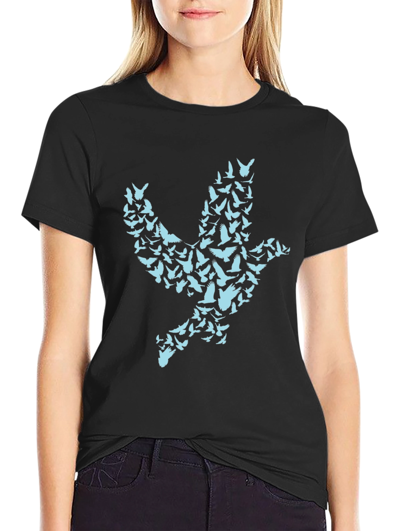 Bird Silhouette Graphic Tee