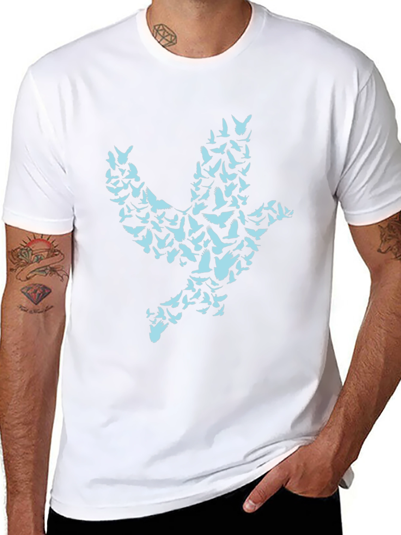 Bird Silhouette Graphic Tee