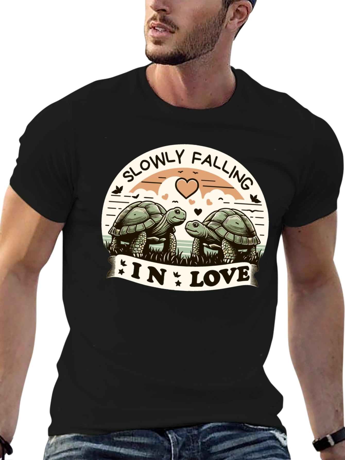 Slowly Falling In Love Graphic Tee