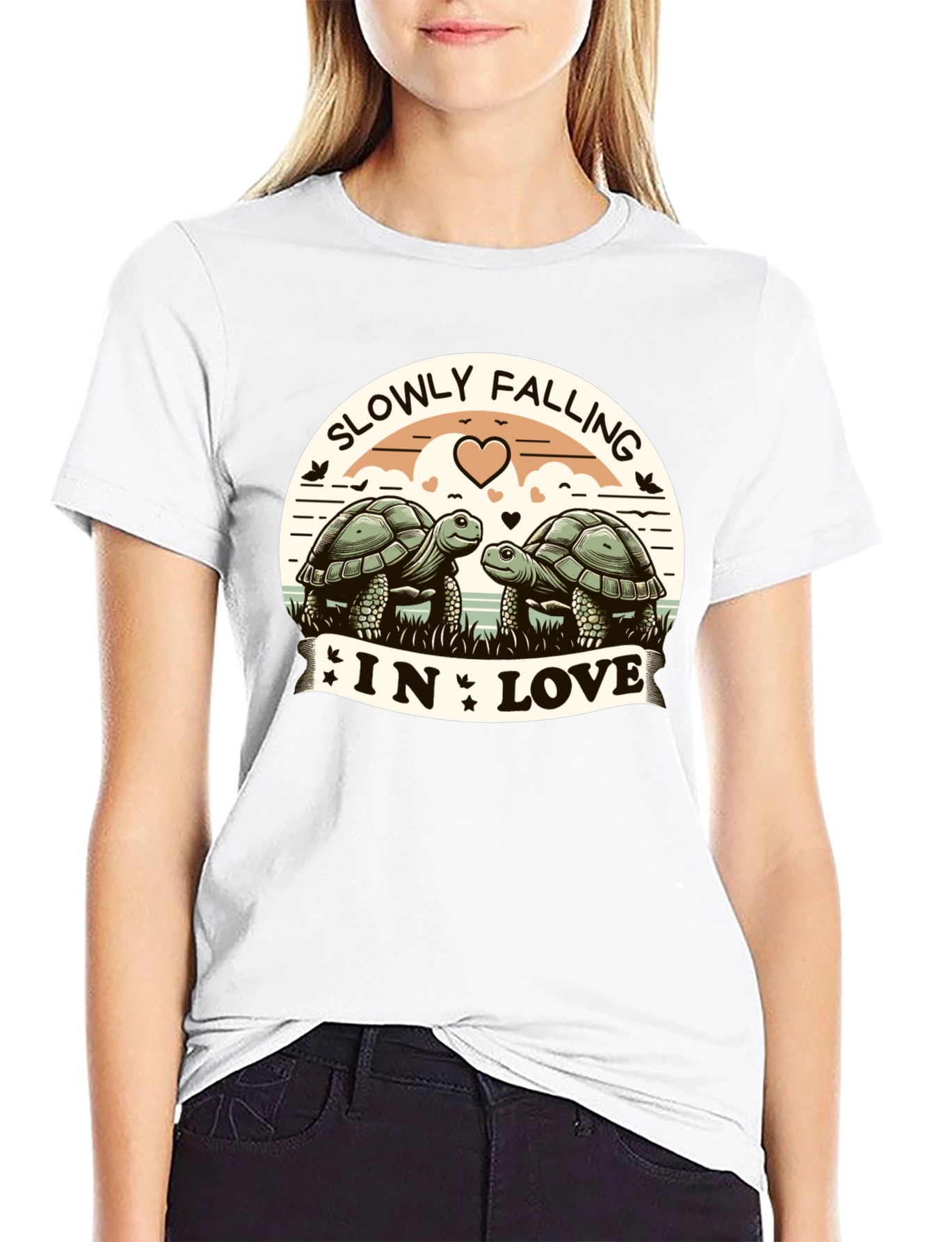 Slowly Falling In Love Graphic Tee
