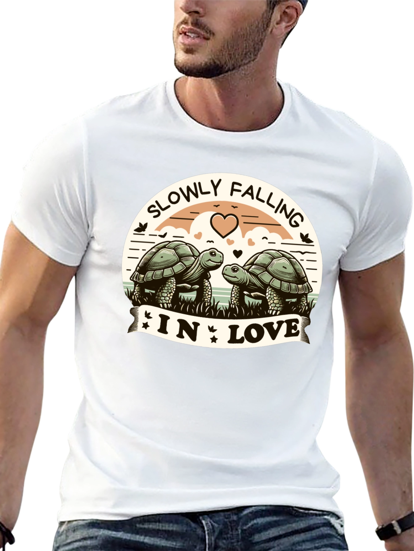 Slowly Falling In Love Graphic Tee