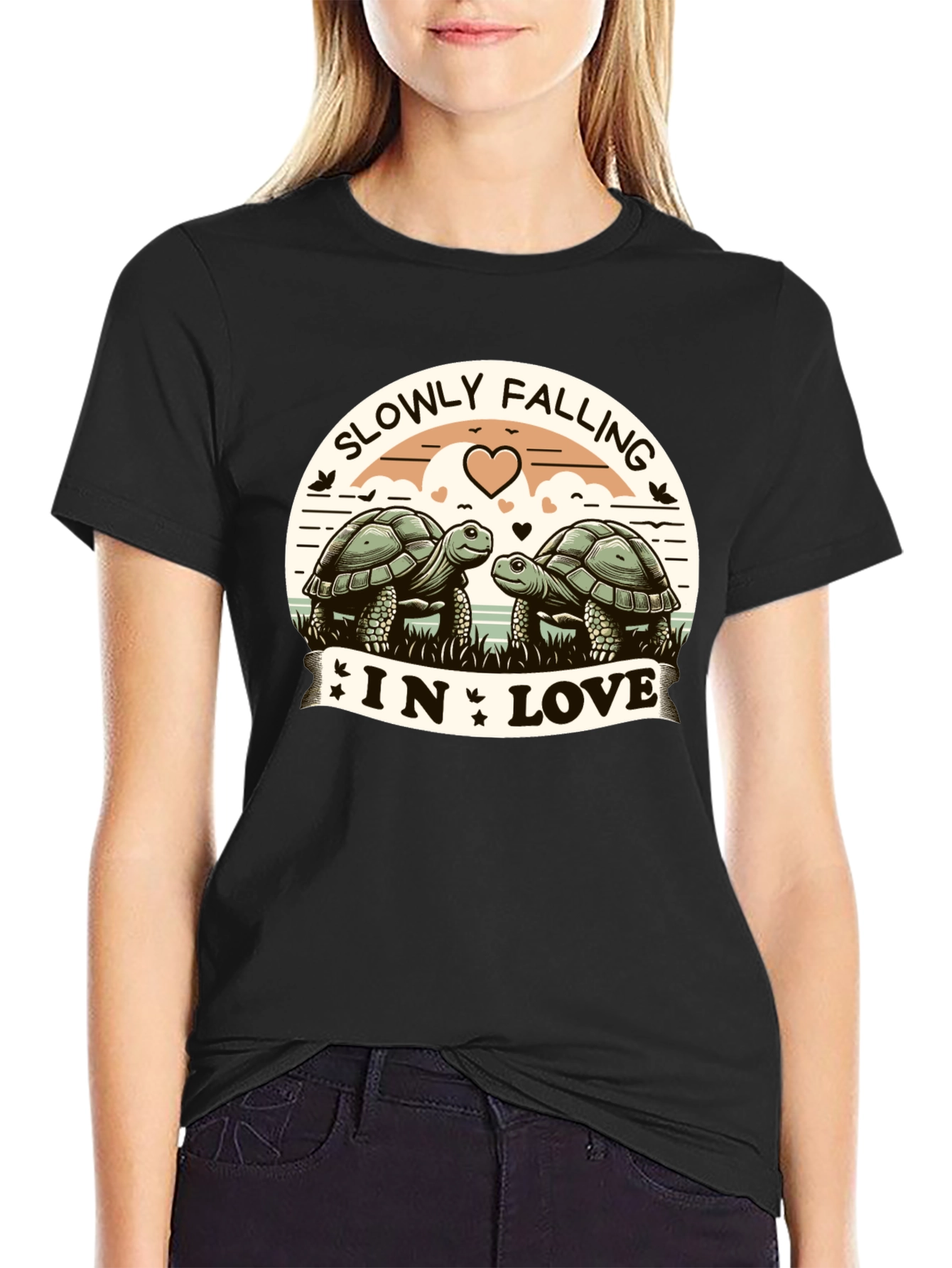 Slowly Falling In Love Graphic Tee