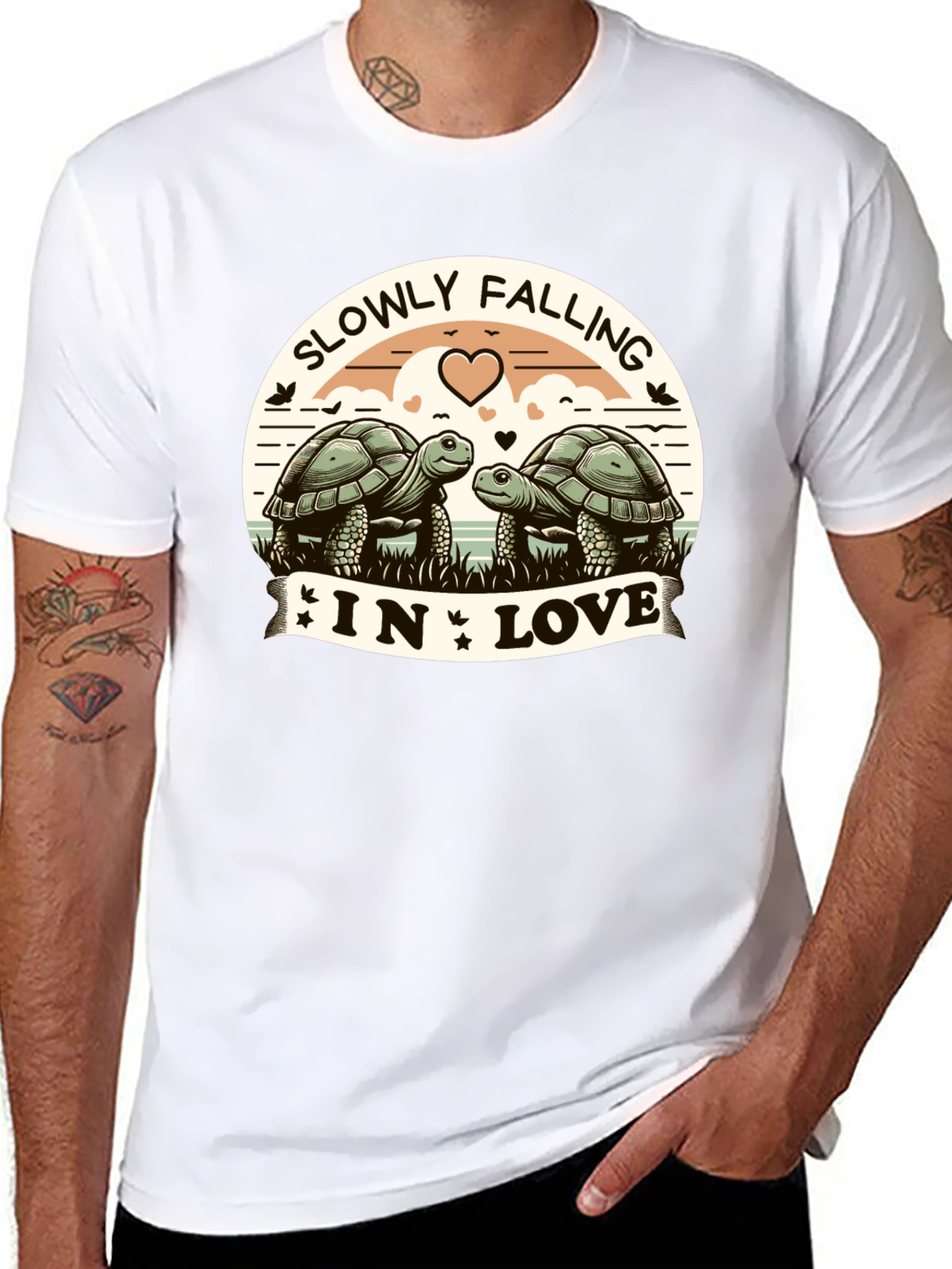 Slowly Falling In Love Graphic Tee