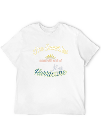 Sunshine Hurricane Mens Black Graphic Tee