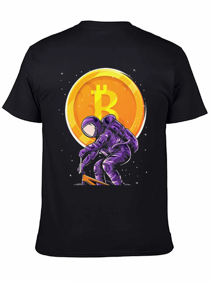 Bitcoin Astronaut T-Shirt - Crypto Moon Mission Tee