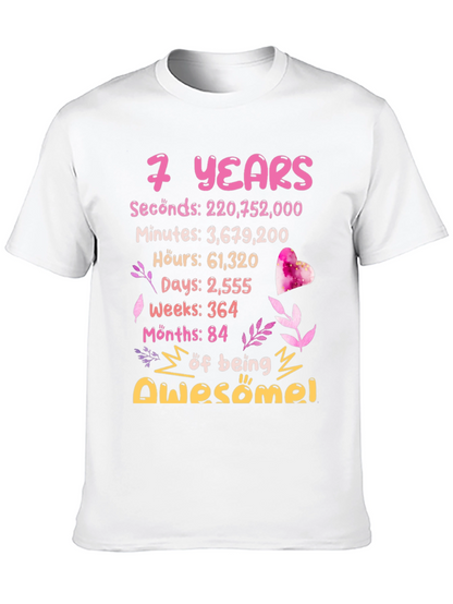 7 Years Awesome T-Shirt