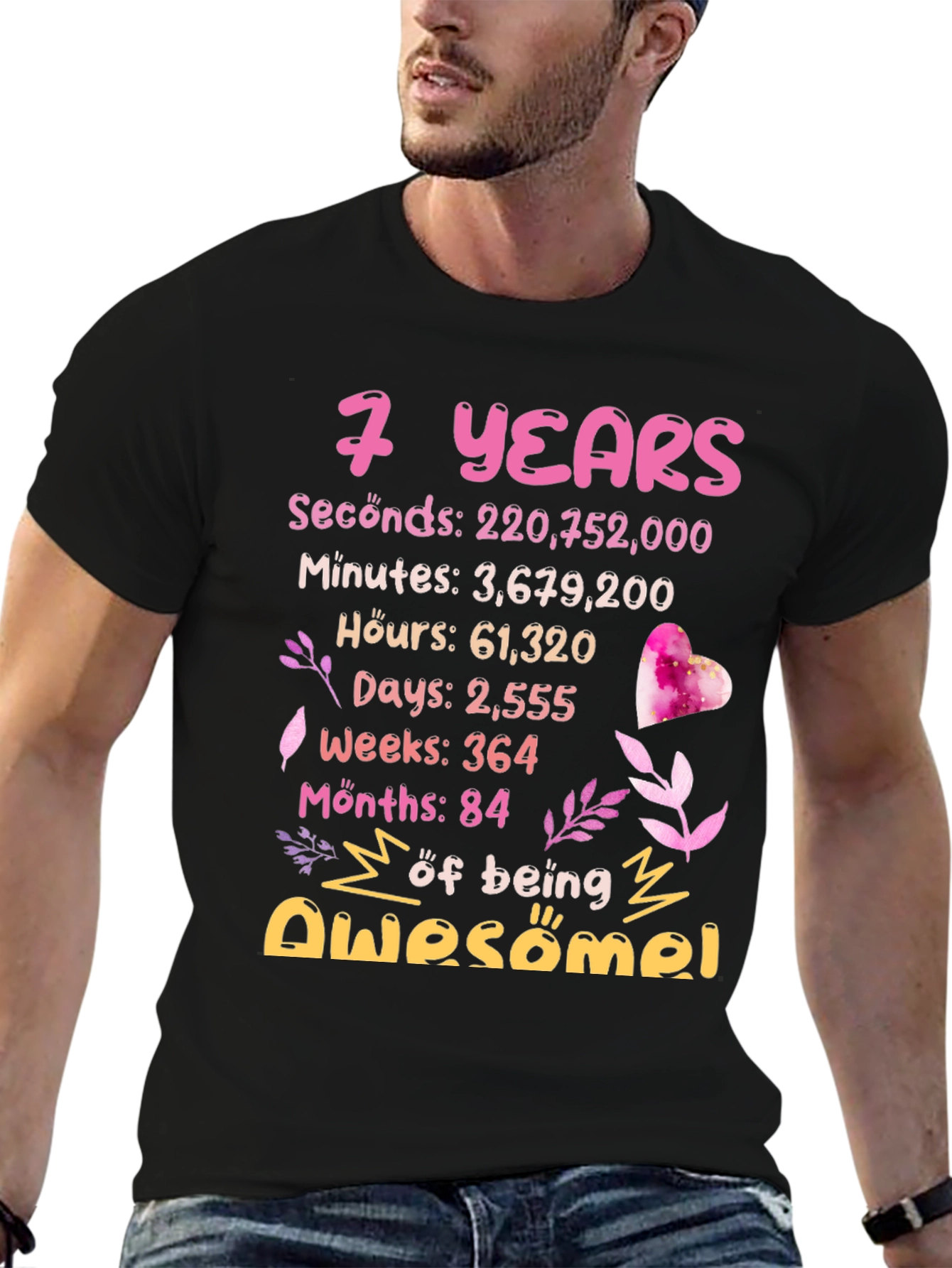 7 Years Awesome T-Shirt
