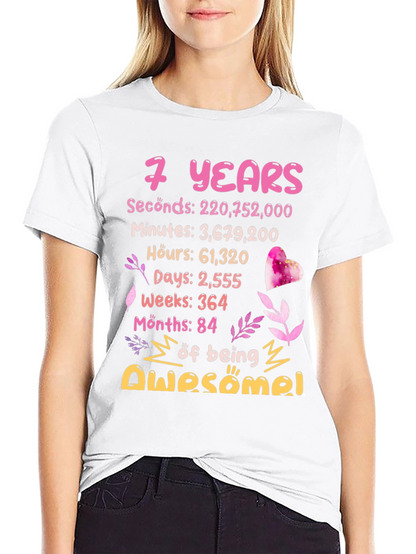 7 Years Awesome T-Shirt
