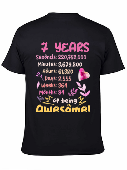 7 Years Awesome T-Shirt