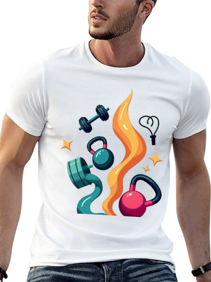 Workout Graphic Tee - Gym Lover Gift