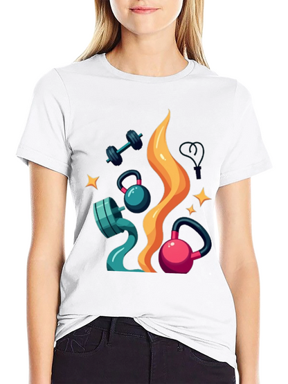 Workout Graphic Tee - Gym Lover Gift