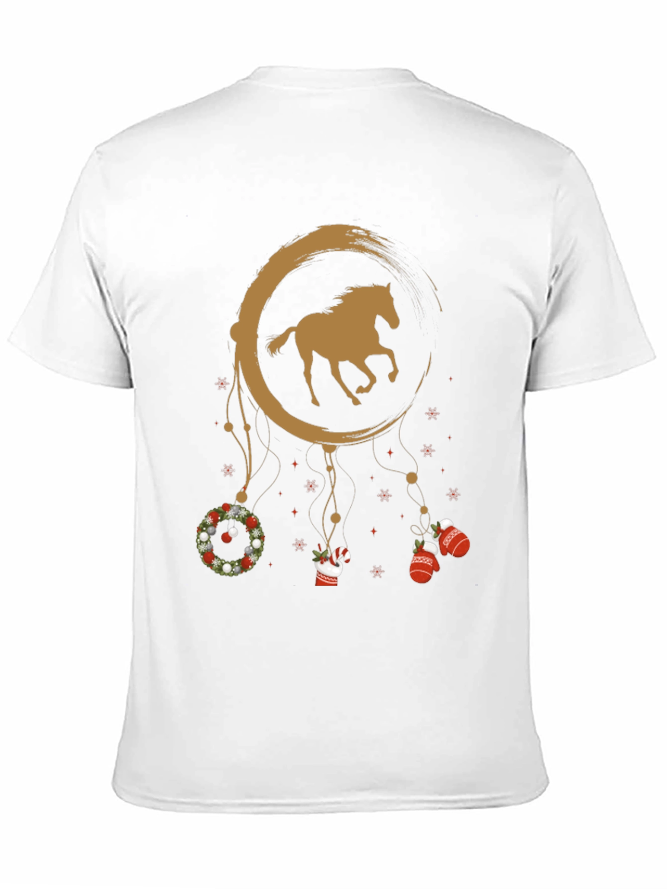 Horse Christmas Dreamcatcher Graphic Tee