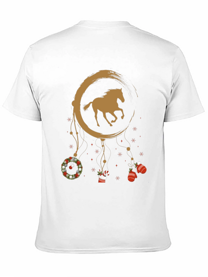 Horse Christmas Dreamcatcher Graphic Tee