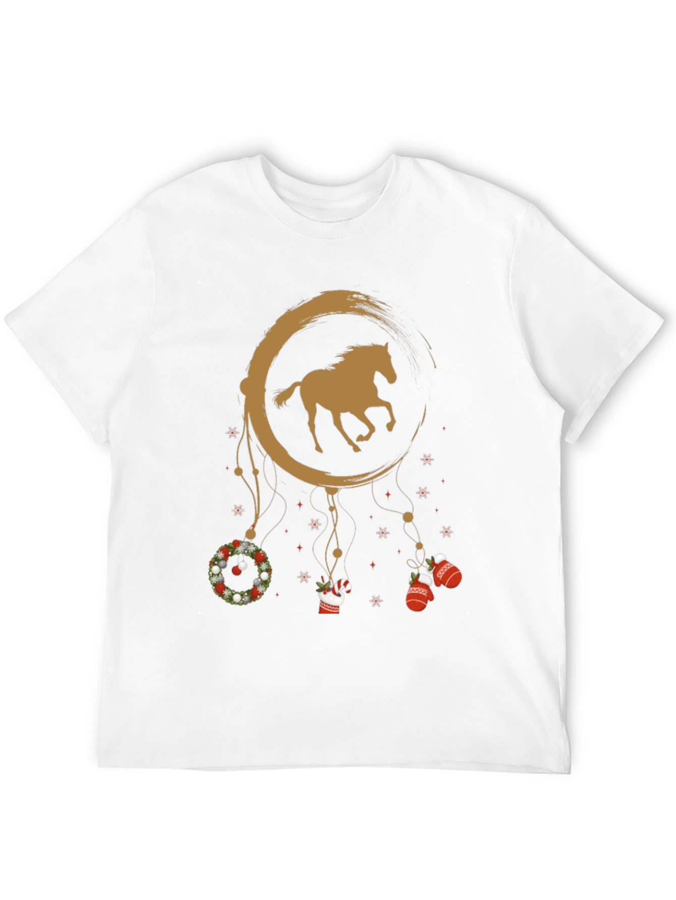 Horse Christmas Dreamcatcher Graphic Tee