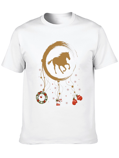 Horse Christmas Dreamcatcher Graphic Tee