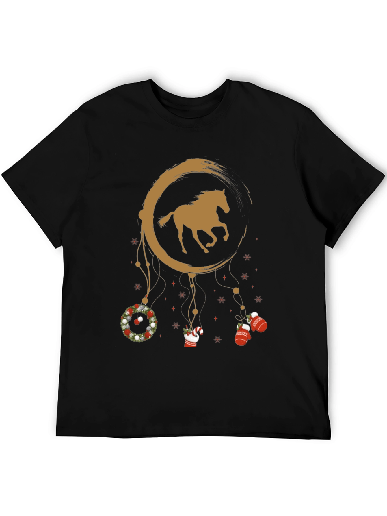 Horse Christmas Dreamcatcher Graphic Tee