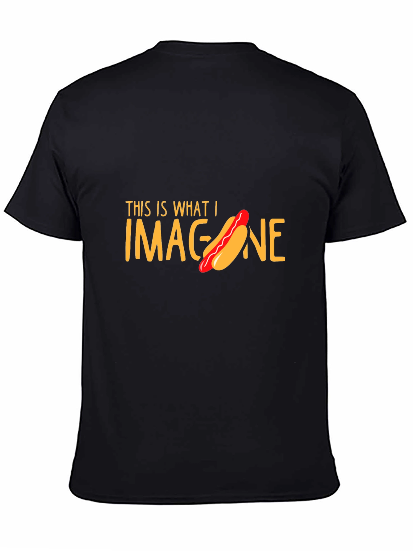 Hot Dog Imagination T-Shirt Funny Foodie Tee