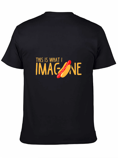 Hot Dog Imagination T-Shirt Funny Foodie Tee