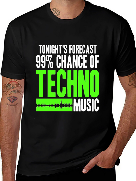 Techno Music Forecast T-Shirt