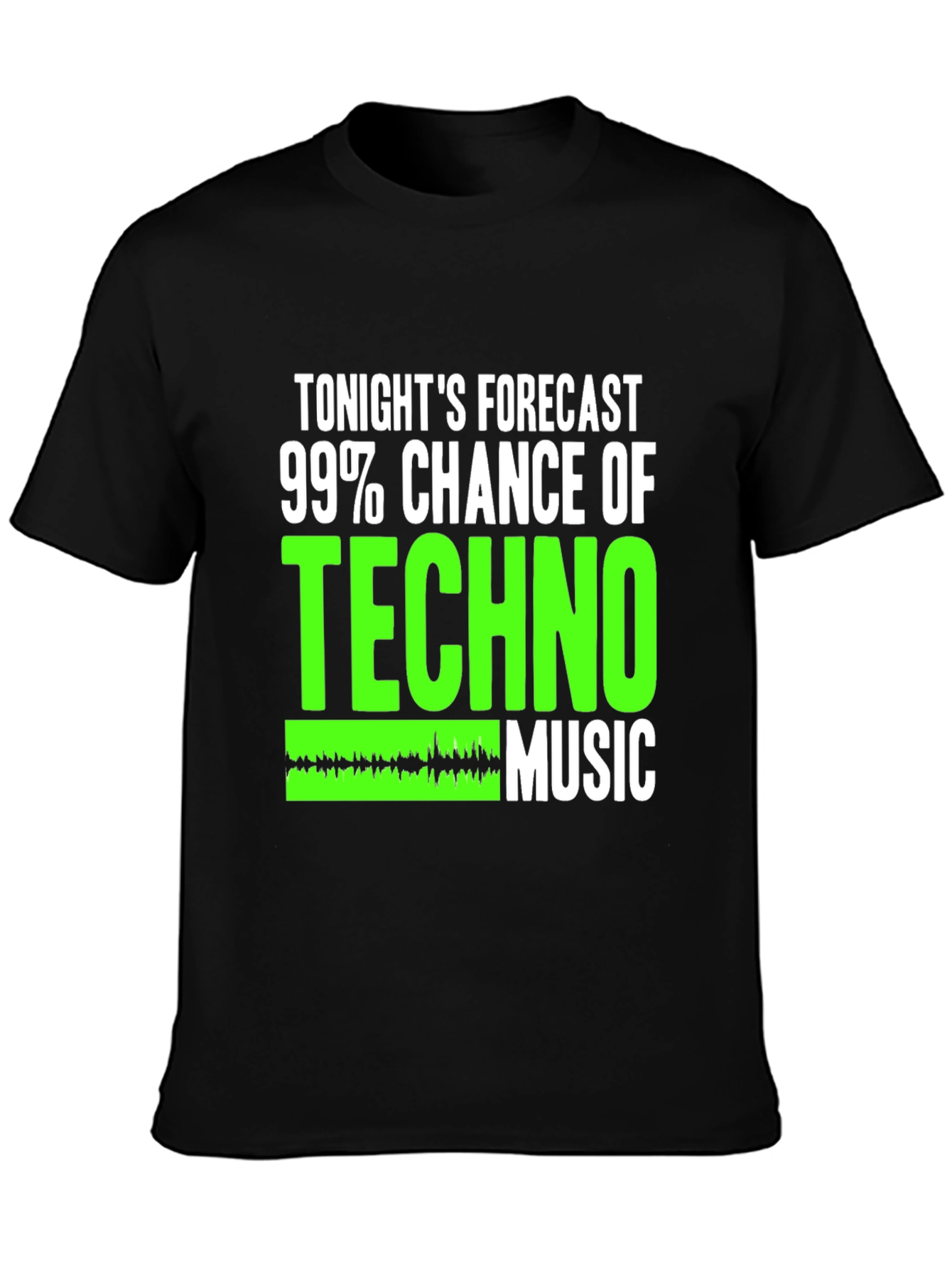 Techno Music Forecast T-Shirt