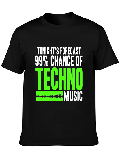 Techno Music Forecast T-Shirt