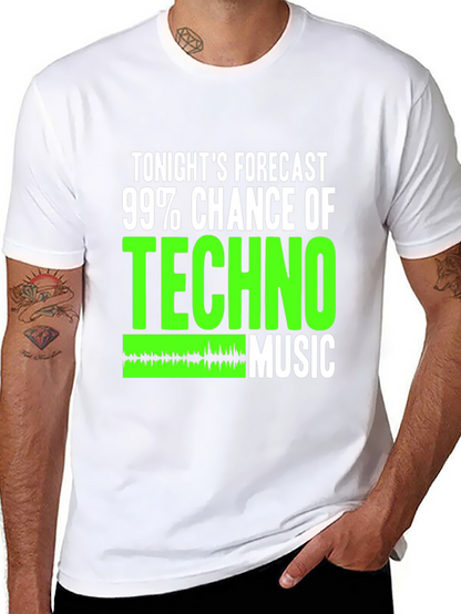 Techno Music Forecast T-Shirt
