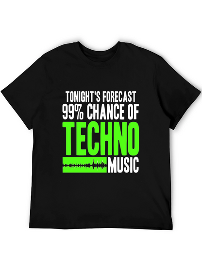 Techno Music Forecast T-Shirt