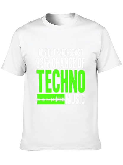 Techno Music Forecast T-Shirt