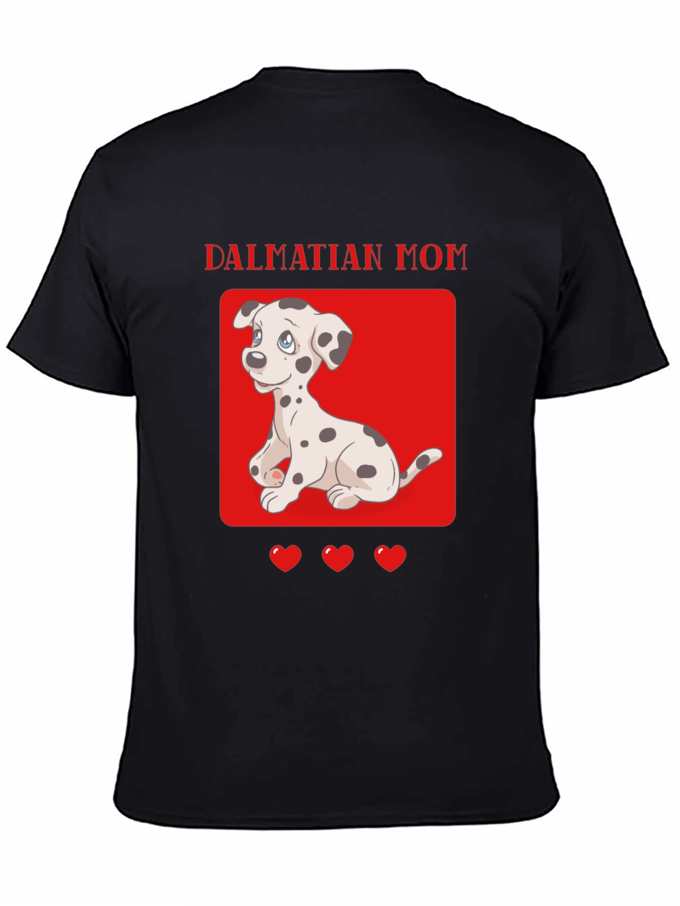 Dalmatian Mom Graphic T-Shirt