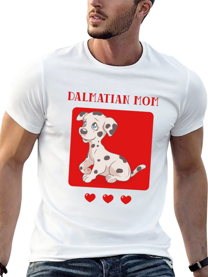 Dalmatian Mom Graphic T-Shirt