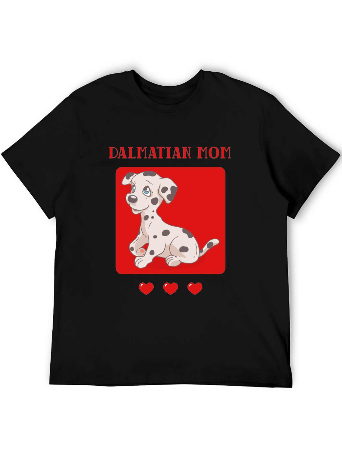 Dalmatian Mom Graphic T-Shirt