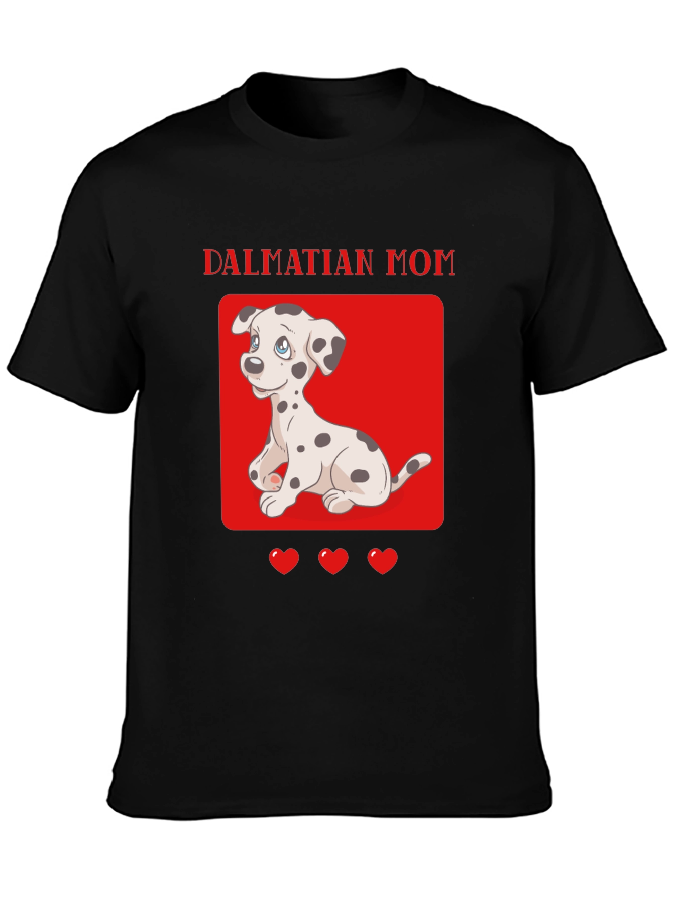 Dalmatian Mom Graphic T-Shirt