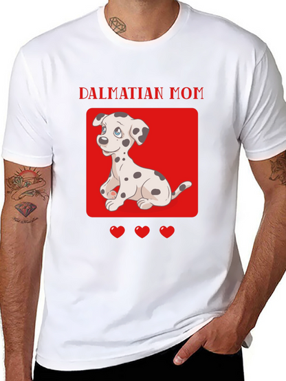 Dalmatian Mom Graphic T-Shirt
