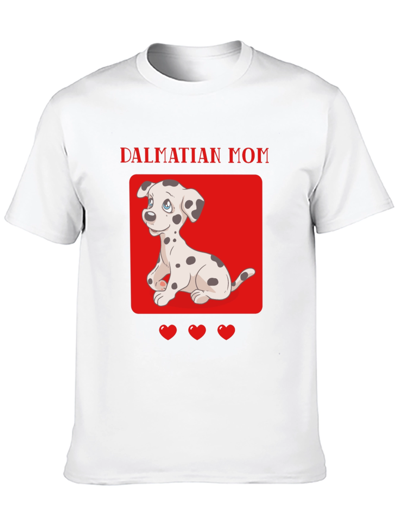 Dalmatian Mom Graphic T-Shirt