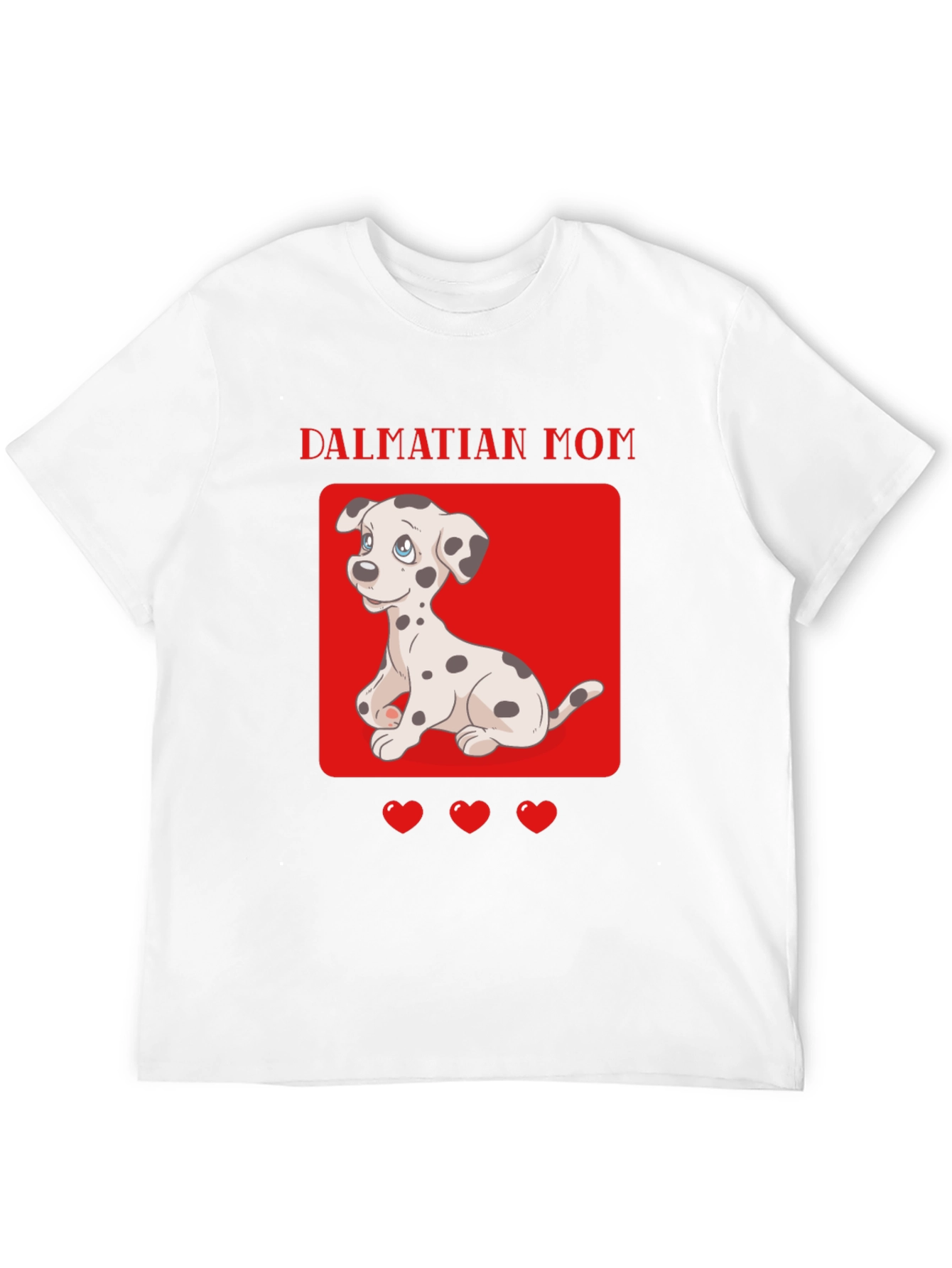 Dalmatian Mom Graphic T-Shirt